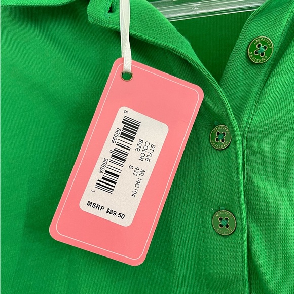 Magnolia Lane Collection Green polo - Picture 4 of 4